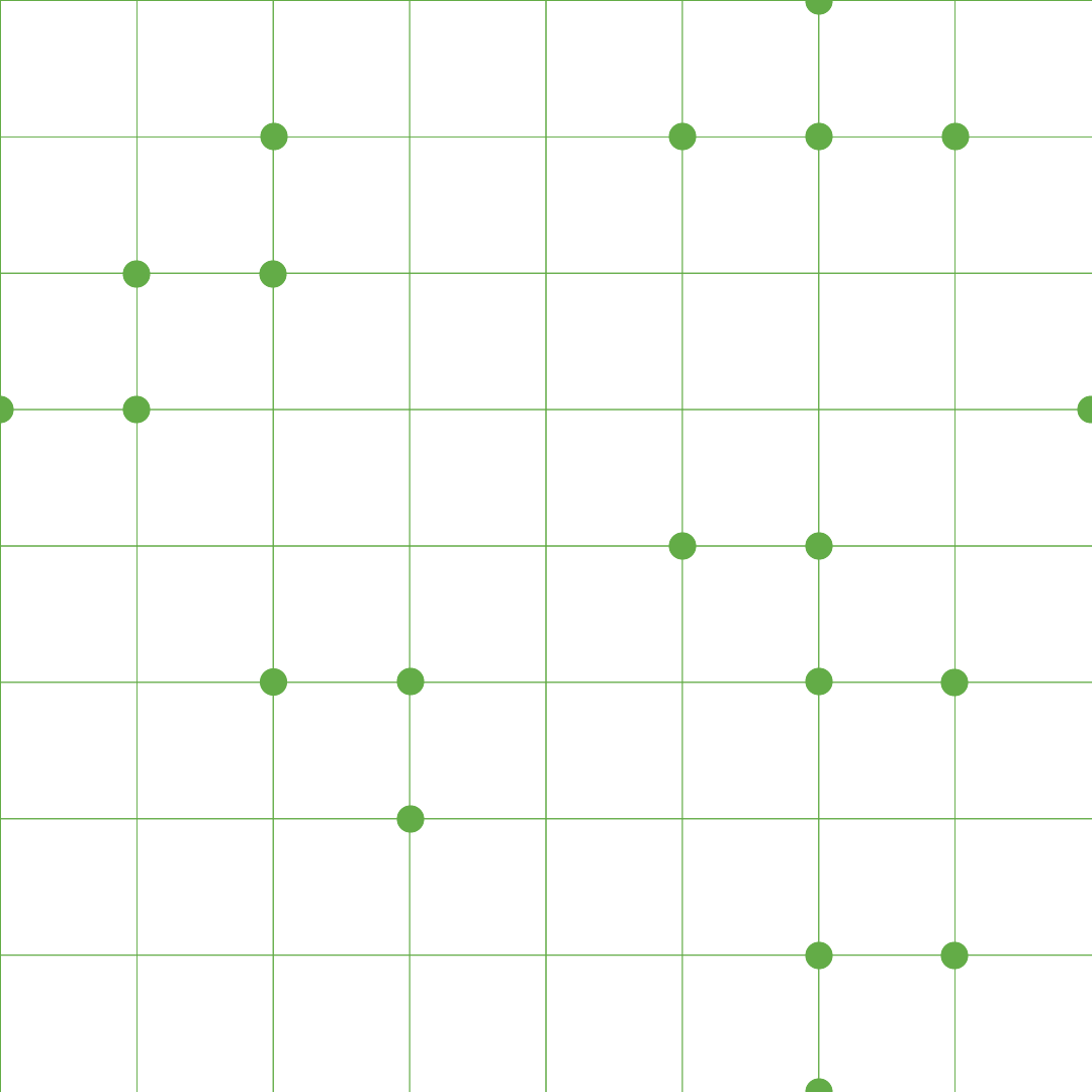 nodal grid pattern background light green